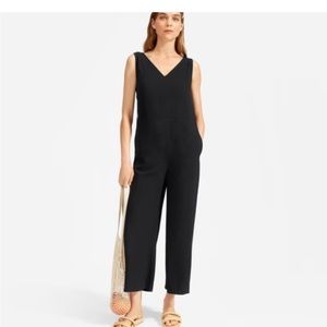 Everlane Black Wide Leg Jumpsuit